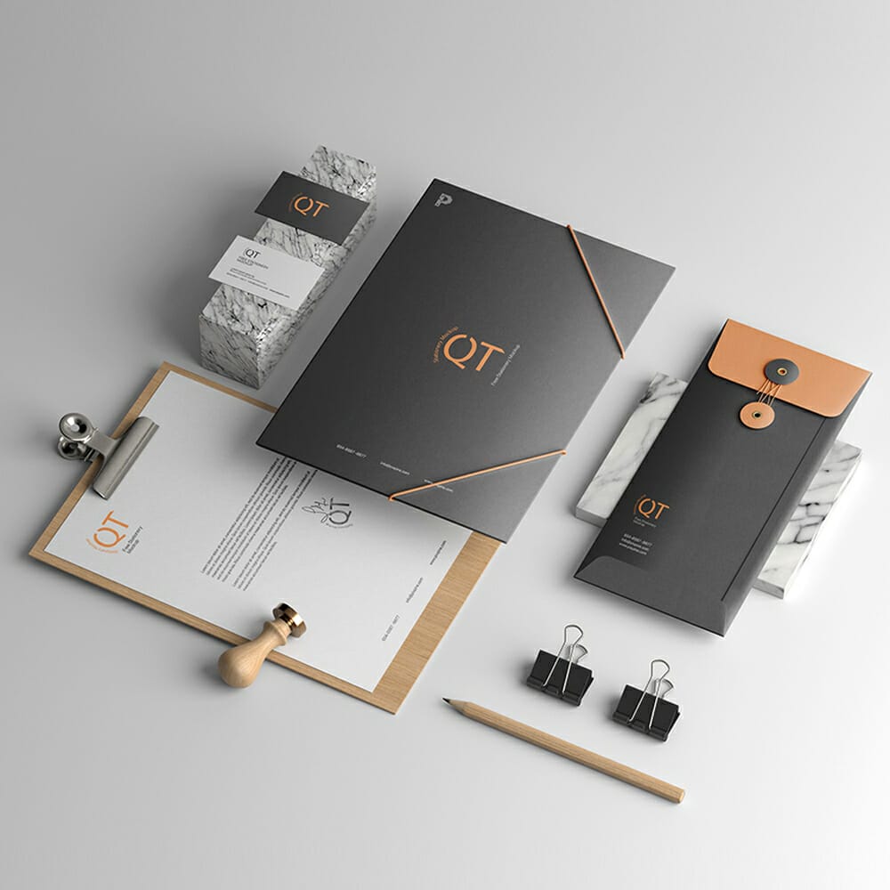 Free Creative Stationery Mockup