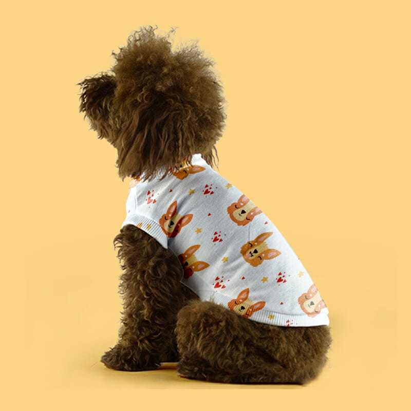 Free Dog Shirt Mockup PSD Template