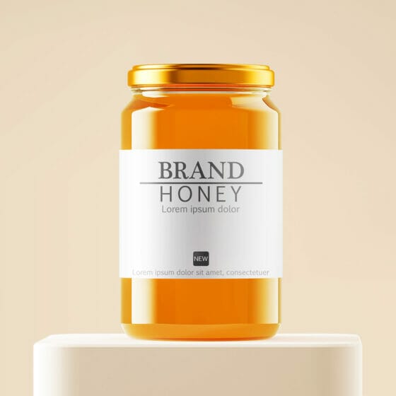 Free Honey Jar Mockup » CSS Author