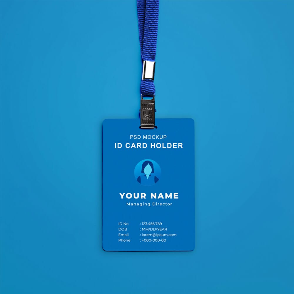 Free ID Card Mockup » CSS Author