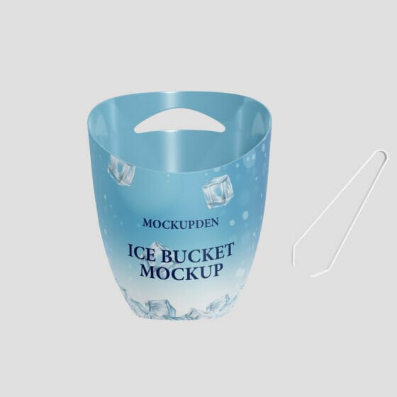 Free Ice Bucket Mockup PSD Template » CSS Author