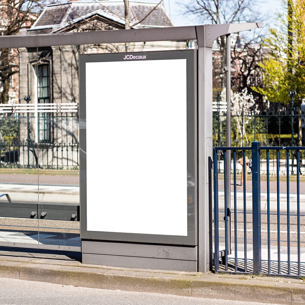 Free Outdoor Poster Mockup
