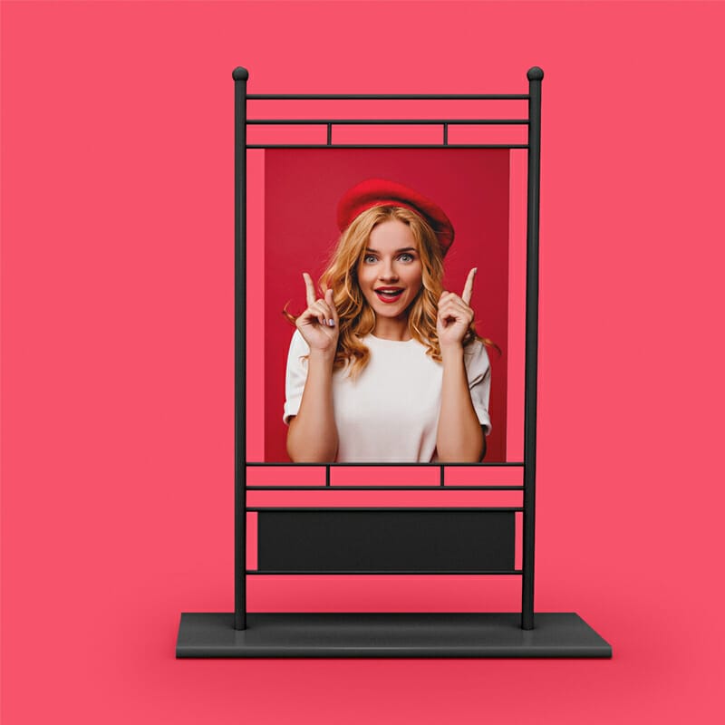 Free Photo Backdrop Mockup PSD Template