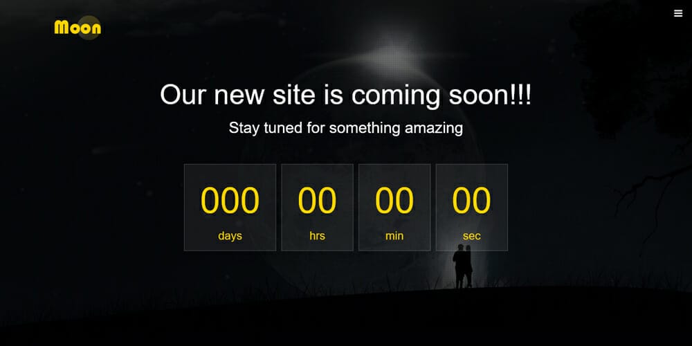 Free Under Construction Html Templates 71 Moon