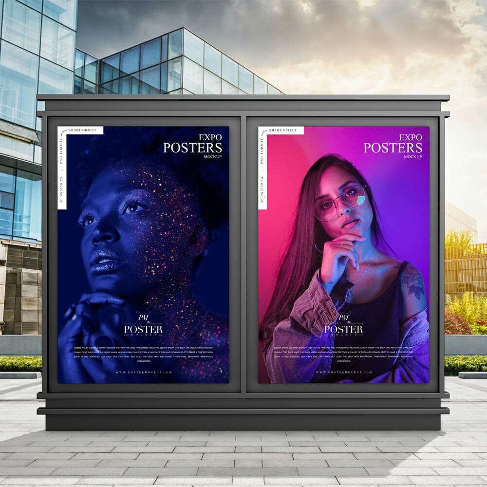 Outdoor Expo Posters Mockup