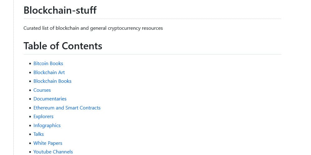 Useful Learning Resources For Web 3.0 Developers 48 Blockchain Stuff