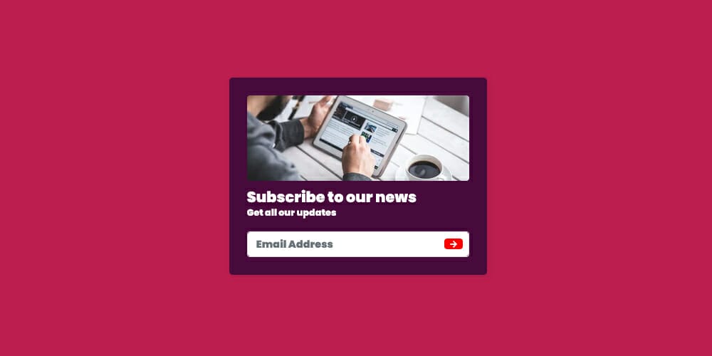 Free Bootstrap Form Templates 100 Bootstrap 5 Simple Subscription Form