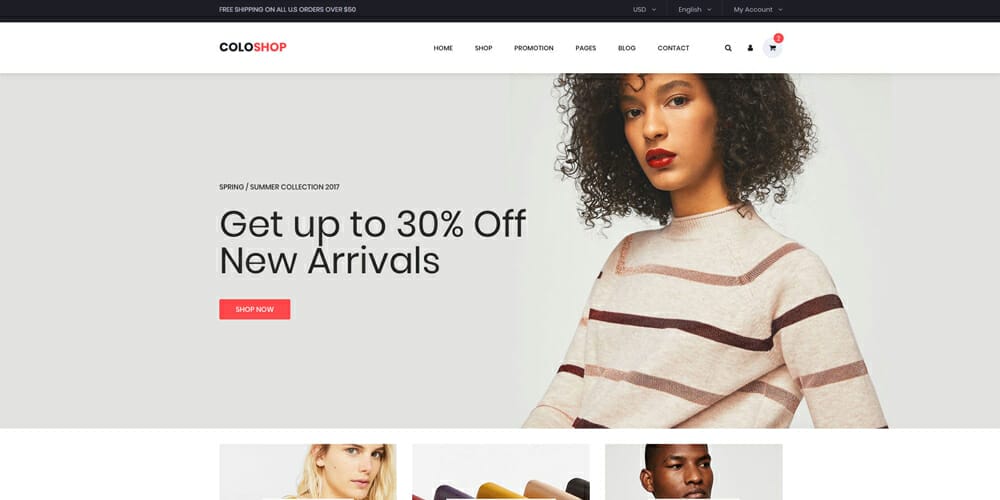 Free ECommerce Bootstrap Templates » CSS Author