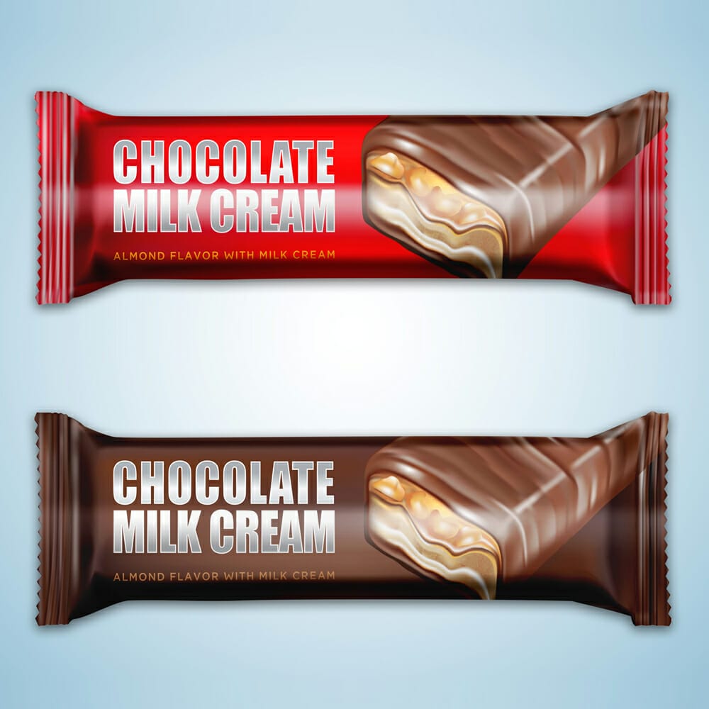 Free Chocolate Bar Mockup