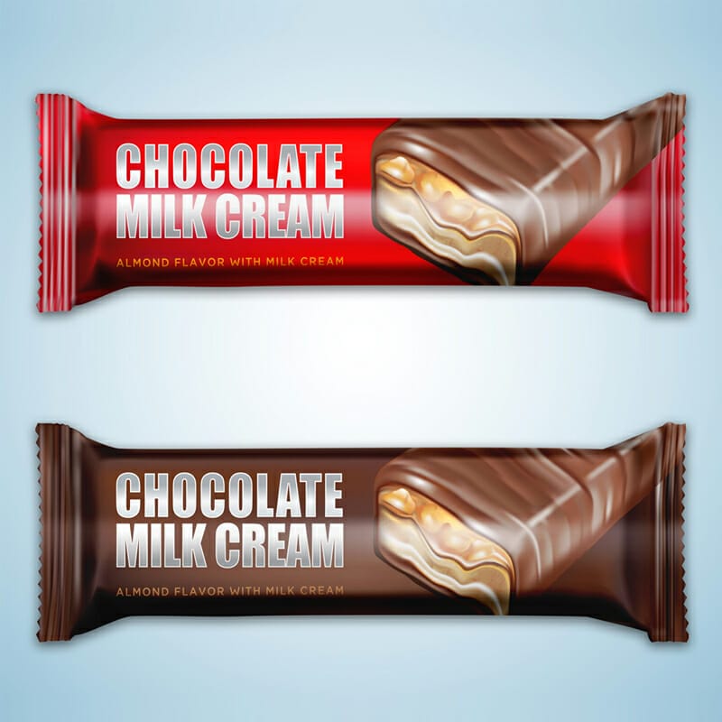 Free Chocolate Bar Mockup
