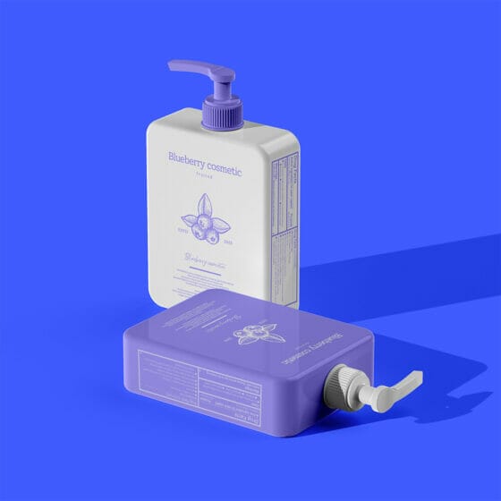 Free Lotion Bottle Mockup PSD » CSS Author