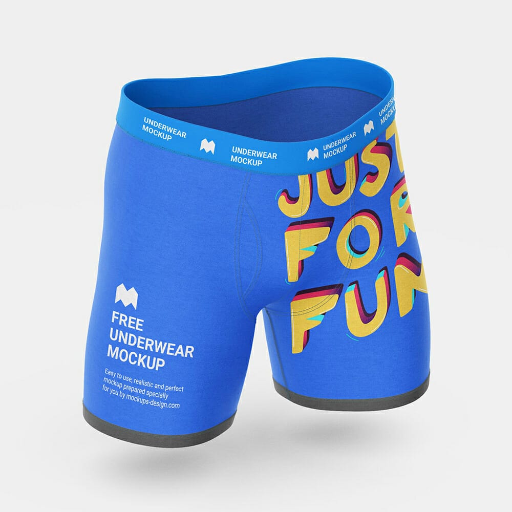 Free Mens Underwear Mockup » CSS Author