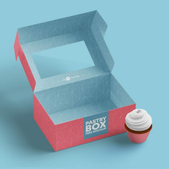 Free Pastry Box Mockup » CSS Author