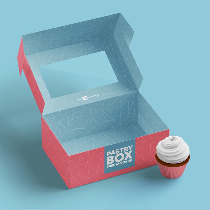 Free Pastry Box Mockup » CSS Author