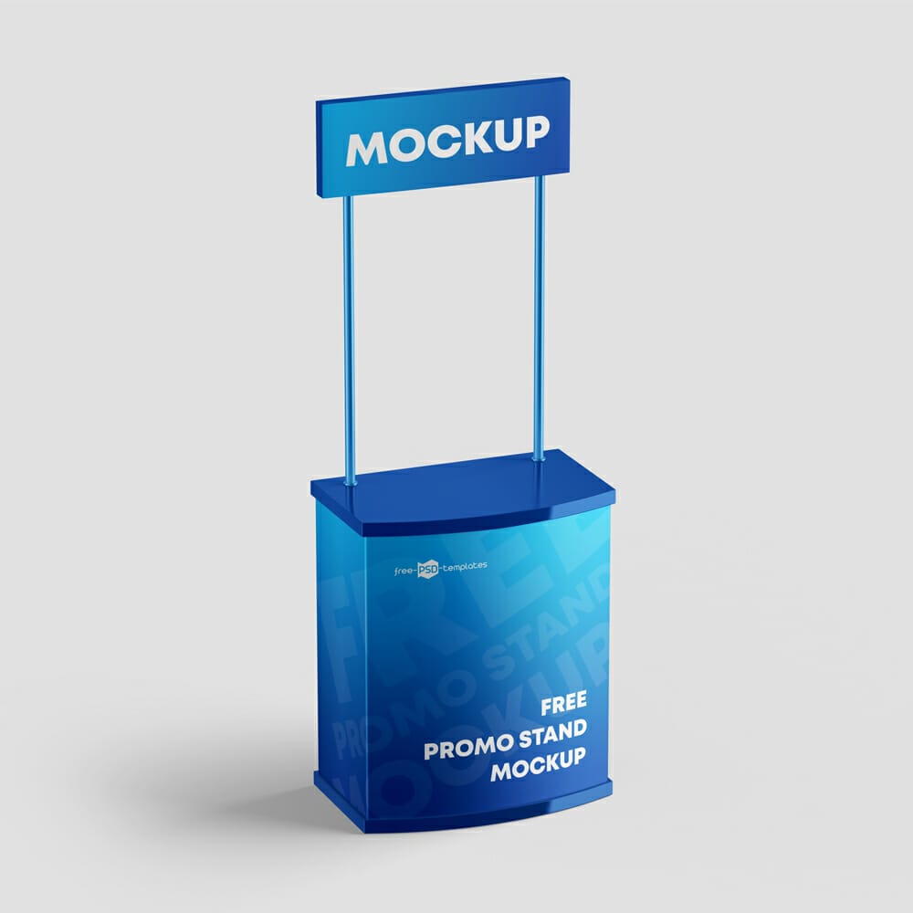 Free Promo Stand Mockup