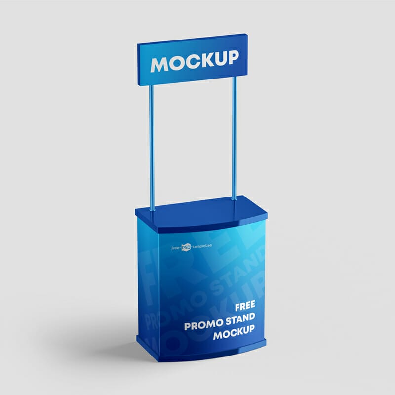 Free Promo Stand Mockup