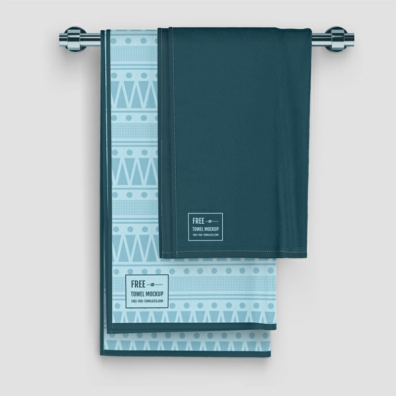 Free Towel Mockup