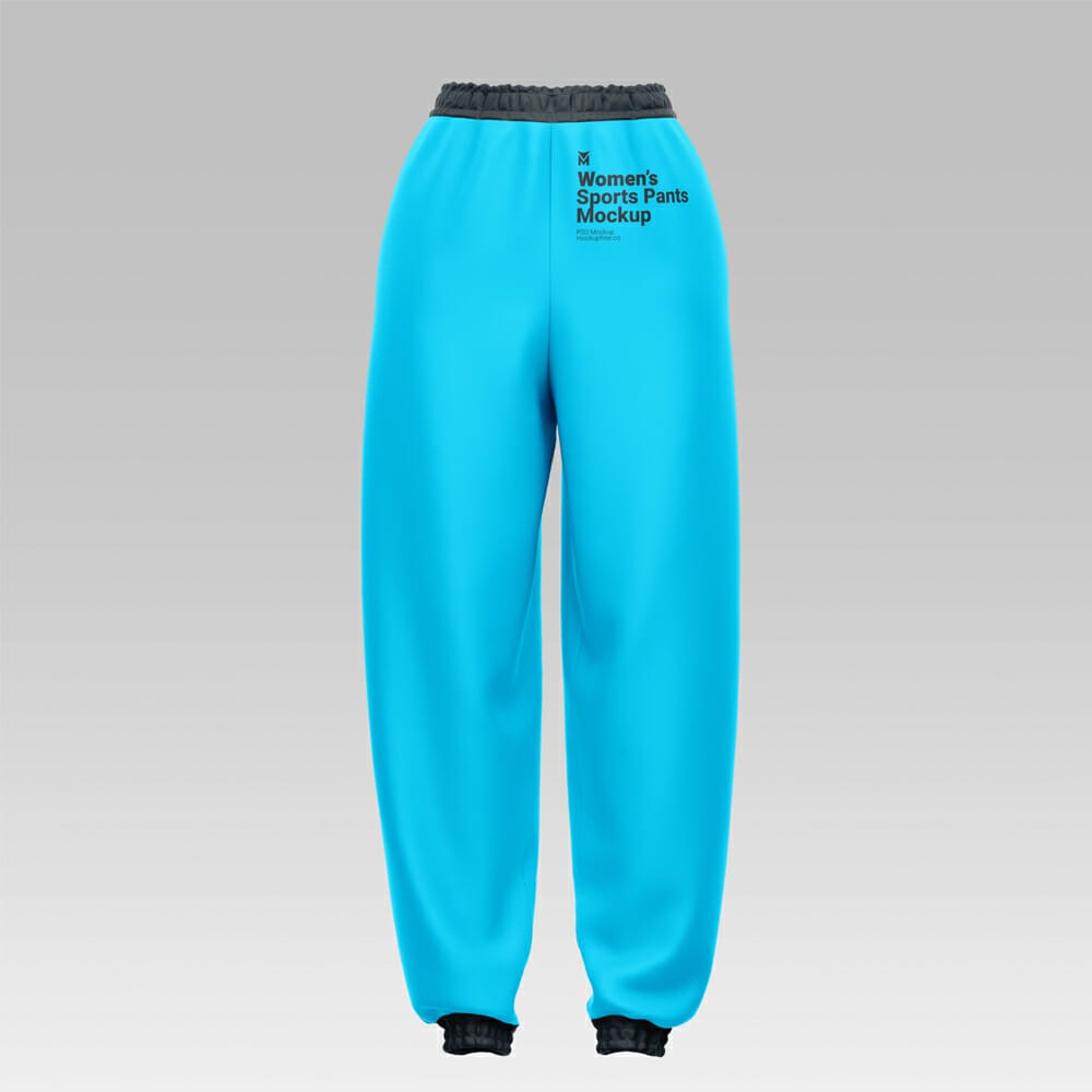 Free Women’s Sports Pants Mockup