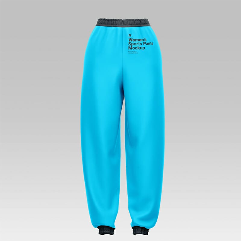 Free Women’s Sports Pants Mockup