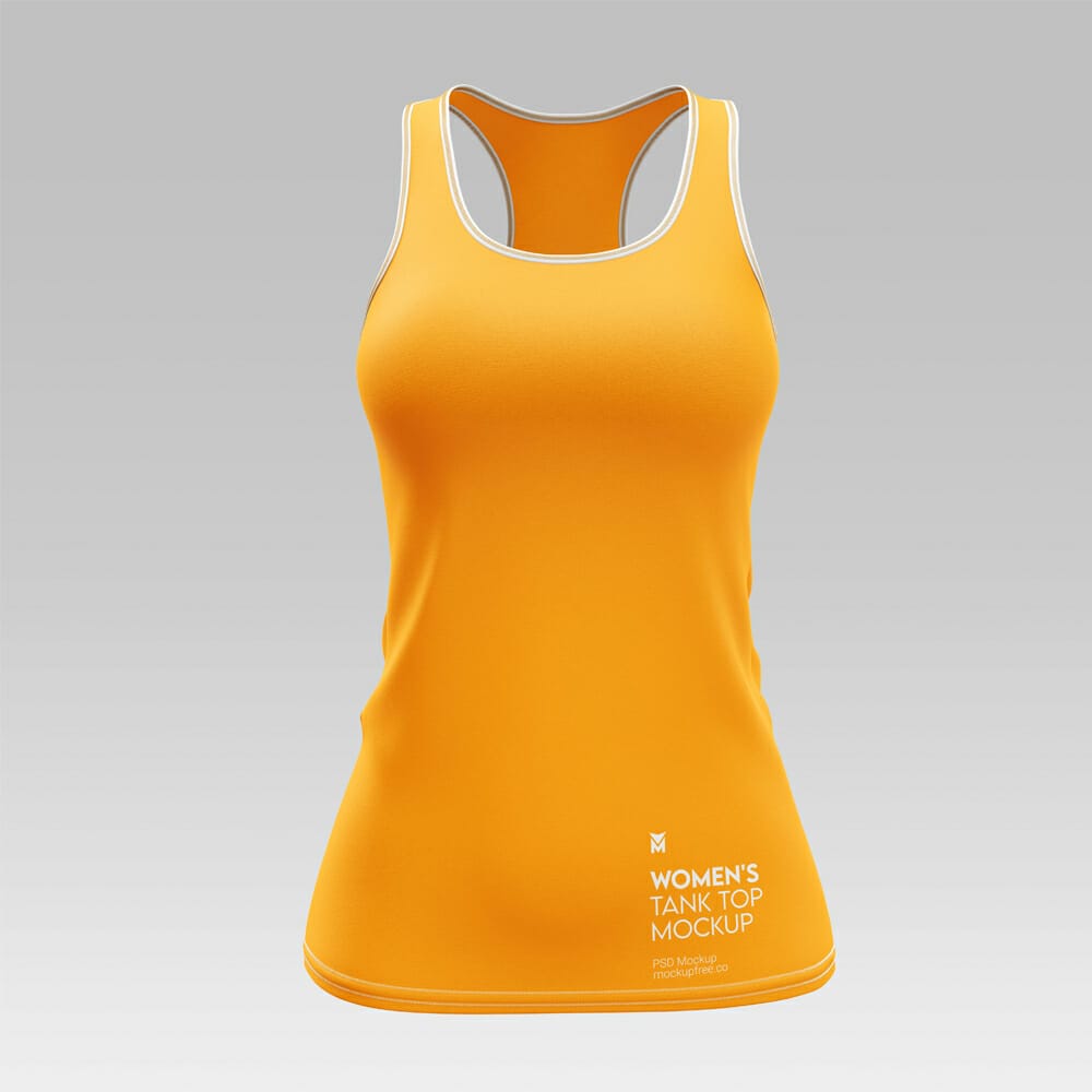 Free Women’s Tank Top Mockup » CSS Author