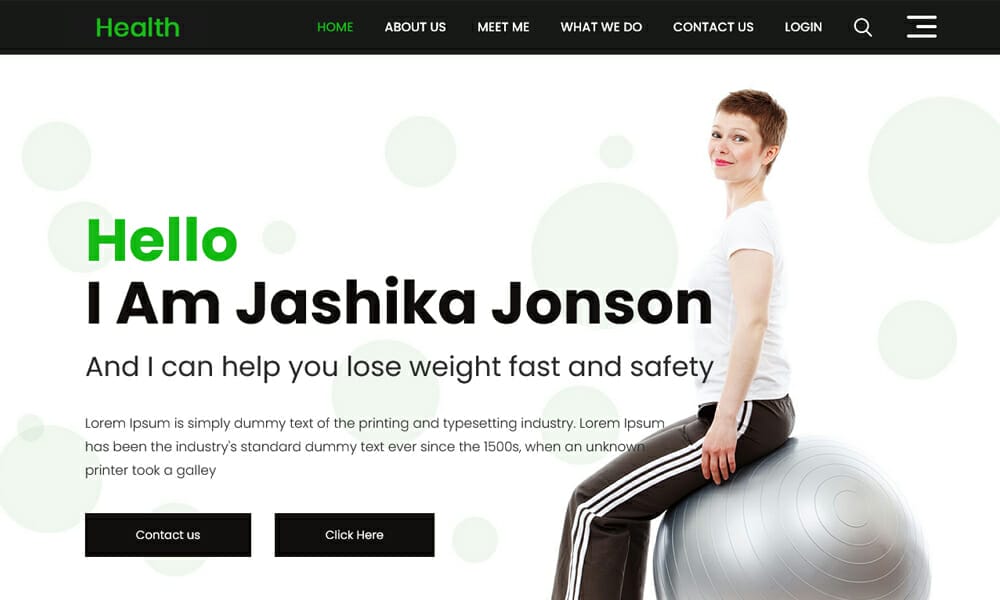 20+ Best Free Fitness HTML Templates » CSS Author