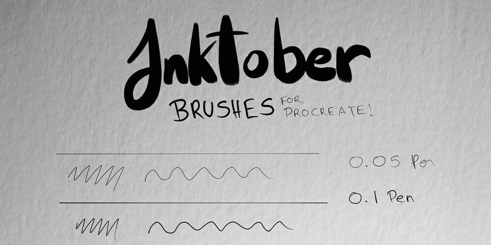 Inktober Brushes