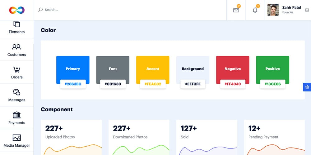 Best Free Ecommerce Admin Templates 14 Mobio Solutions E-Commerce Admin Panel