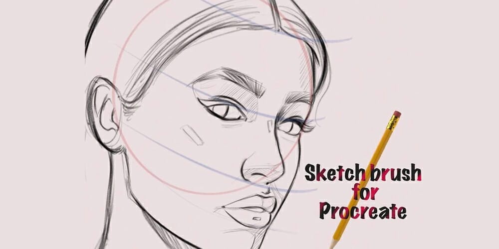 Sketch Brushes for Procreate