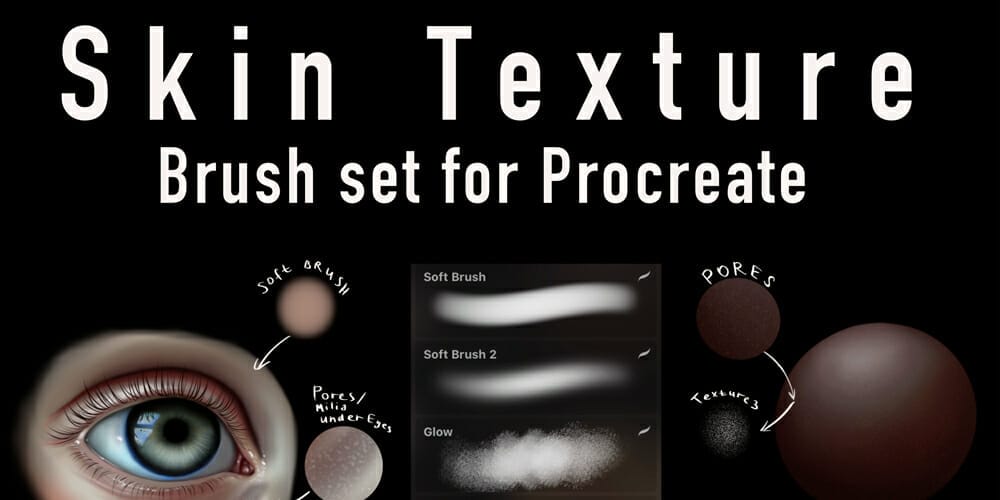Skin Texture Brush Set