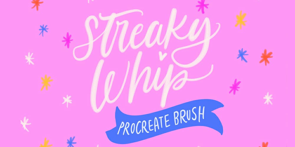 Streaky Whip Procreate Brushes