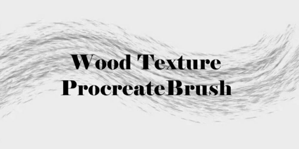 Wood Texture Procreate Brush