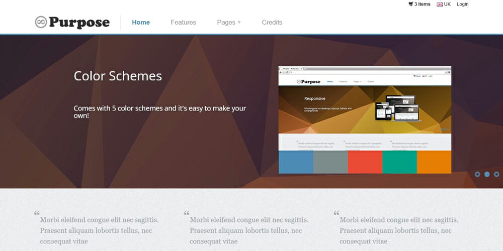 Free ECommerce Bootstrap Templates » CSS Author