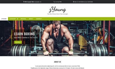 20+ Best Free Fitness HTML Templates » CSS Author