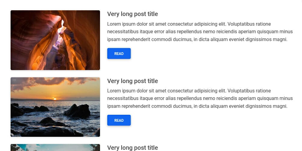 Bootstrap 5 One Column Template