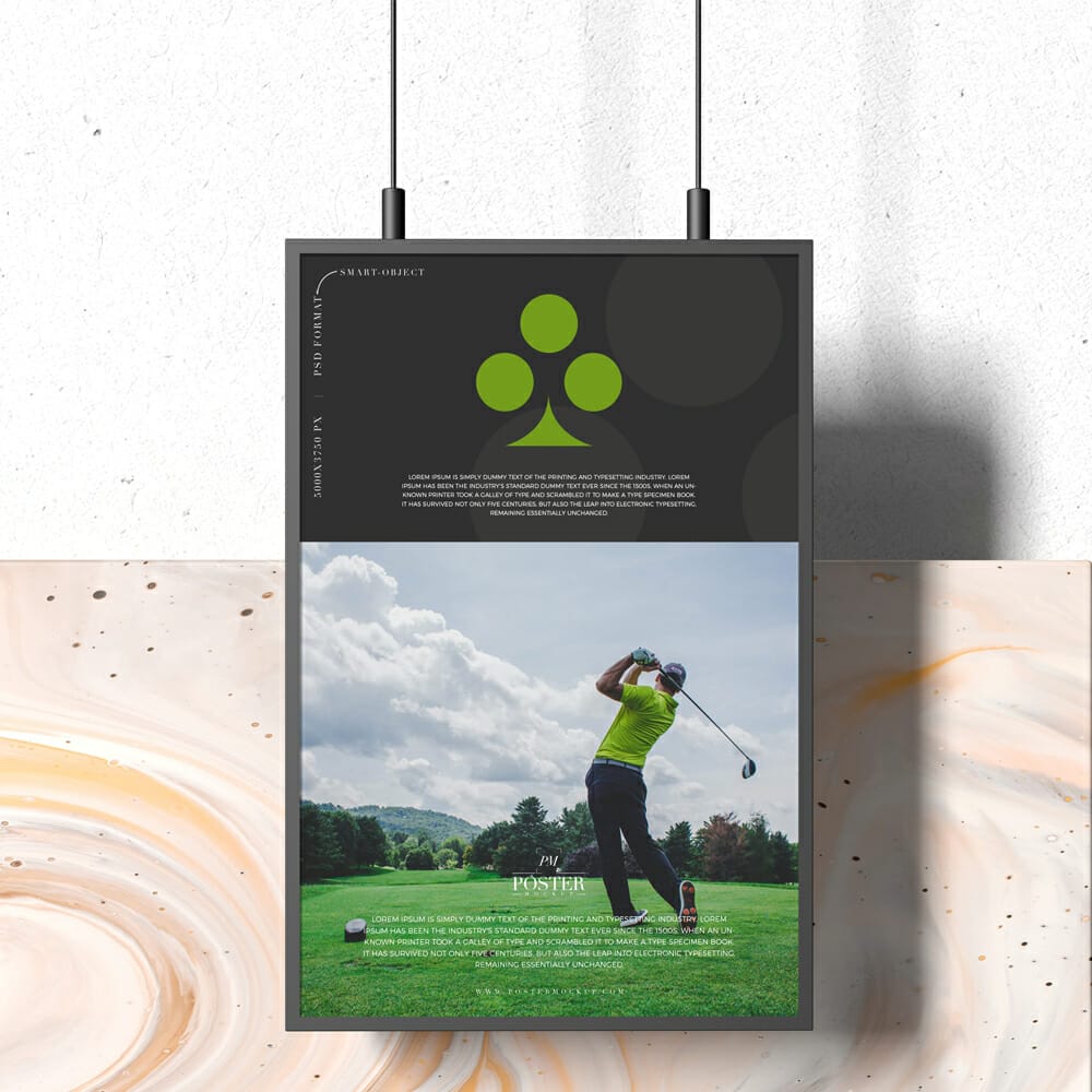 Brand Identity Poster Mockup