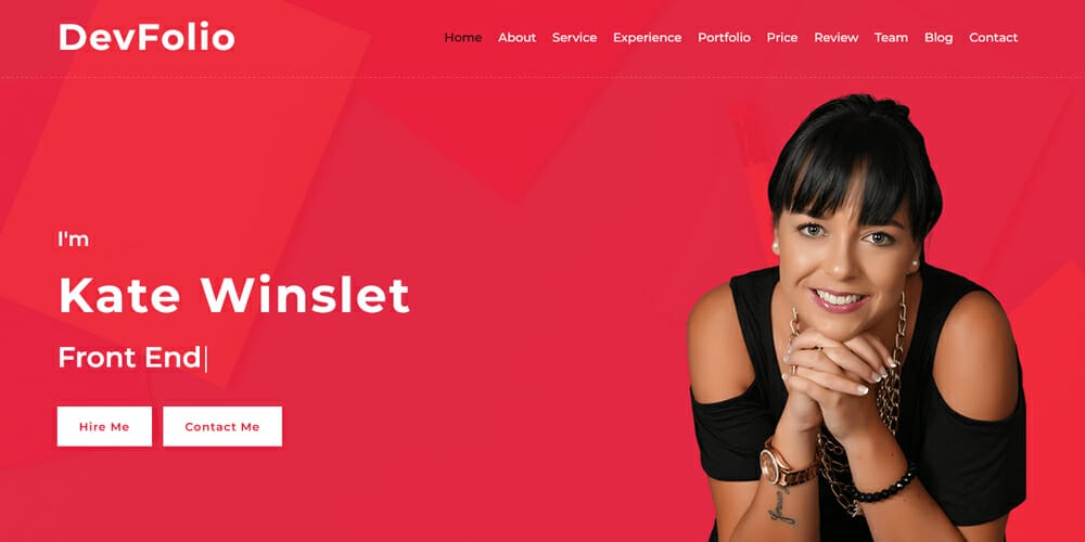 Free Bootstrap Portfolio Templates 63 DevFolio