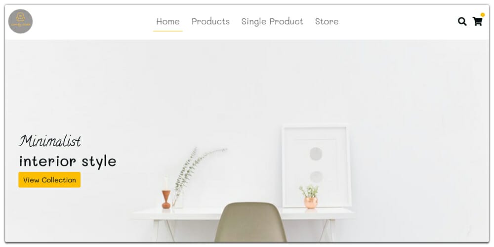 E commerce Website Template