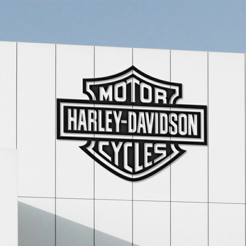 Elegant Business Building Logo Mockup