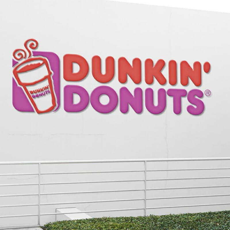 Elegant Garden Wall Logo Mockup