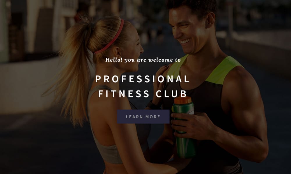 Fitness Template