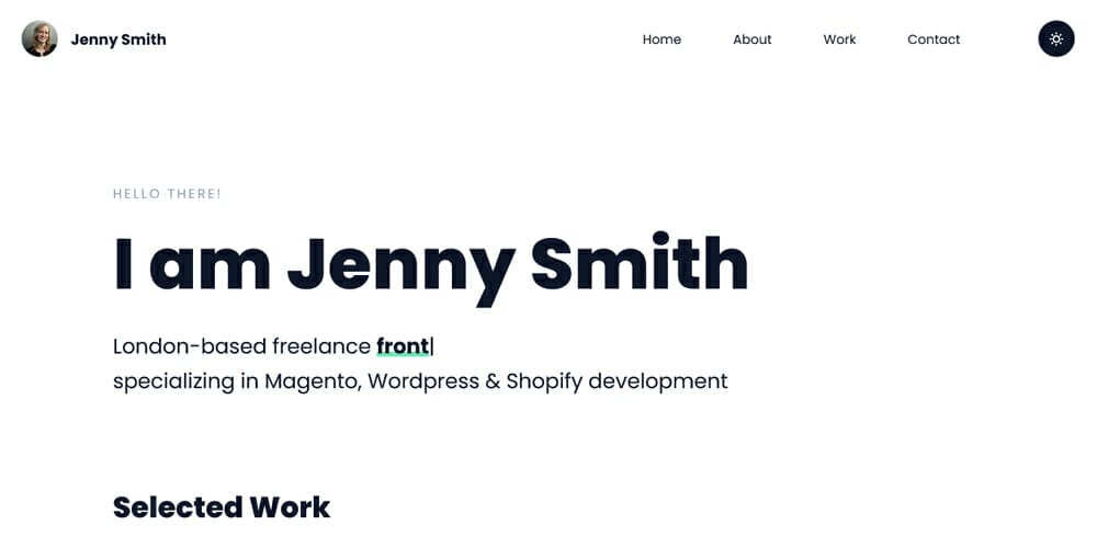 Free Bootstrap Portfolio Templates 85 Folio
