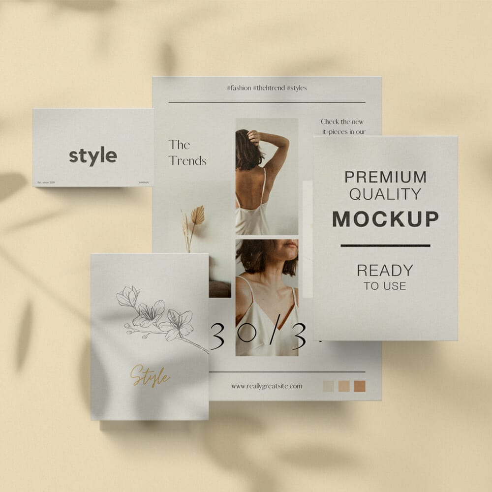 Free Branding & Stationery Mockup