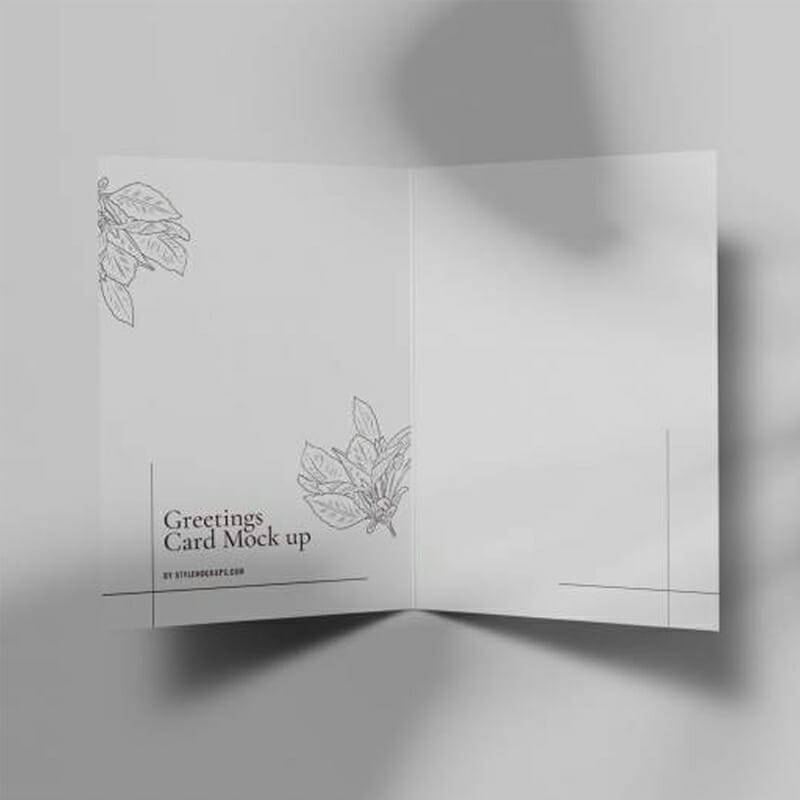 Free Greeting Card Mockup