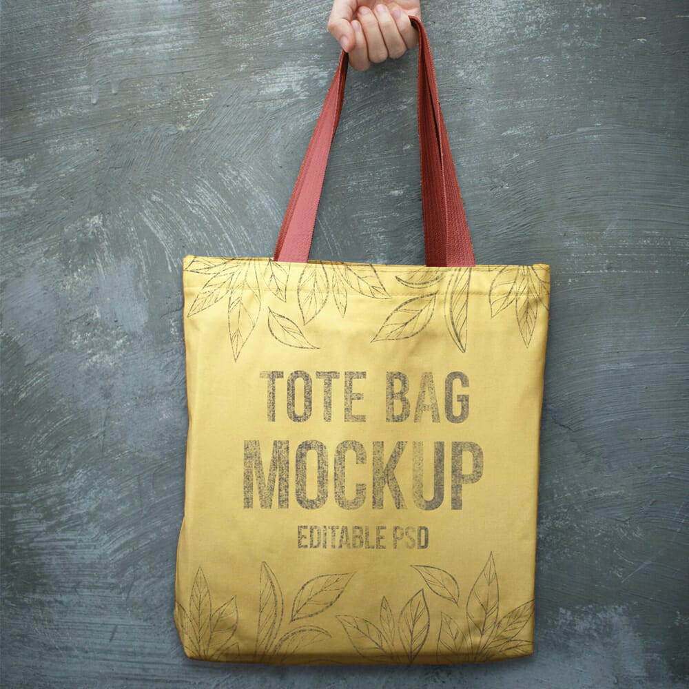 Free Tote Bag Mockup