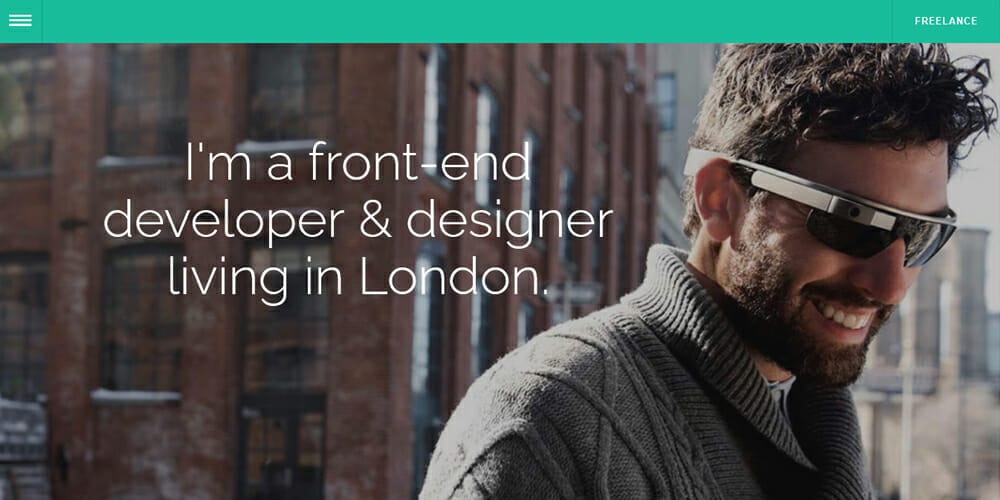 Free Bootstrap Portfolio Templates 30 Freelance