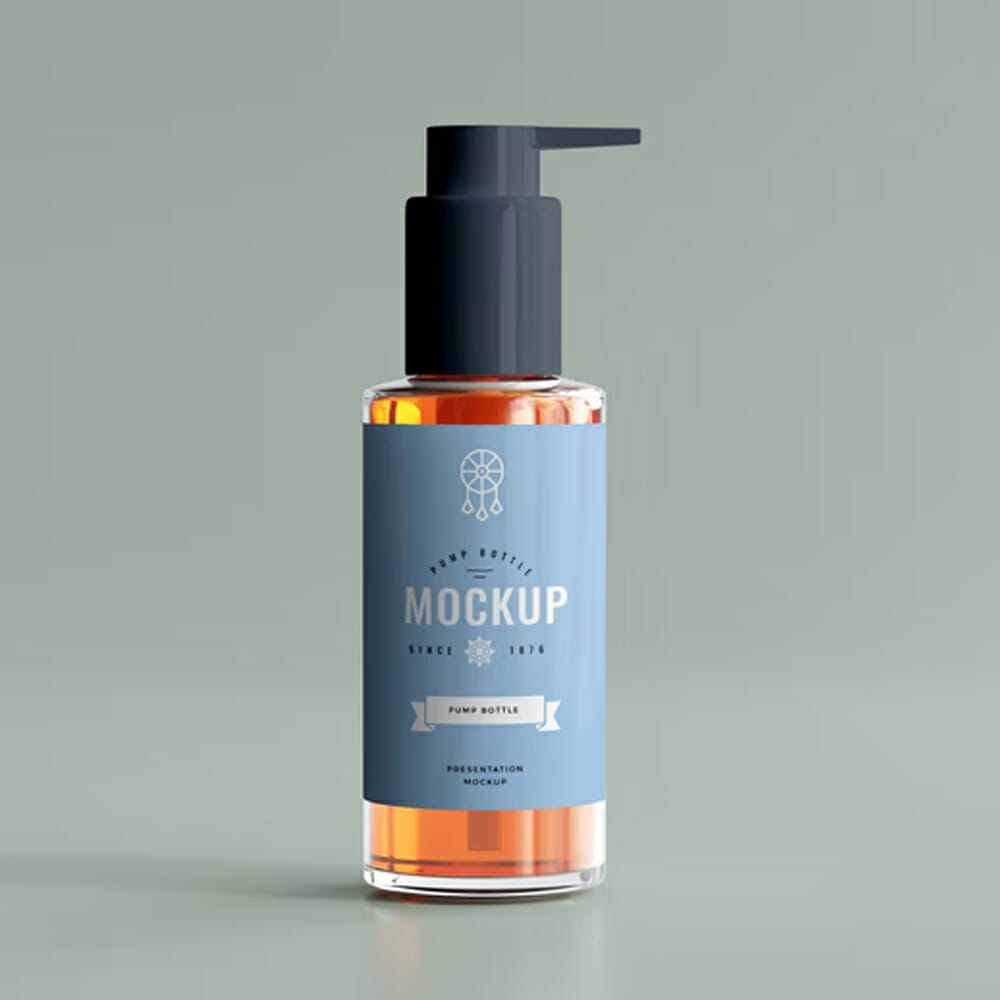 Hand Sanitizer Spray Mockup