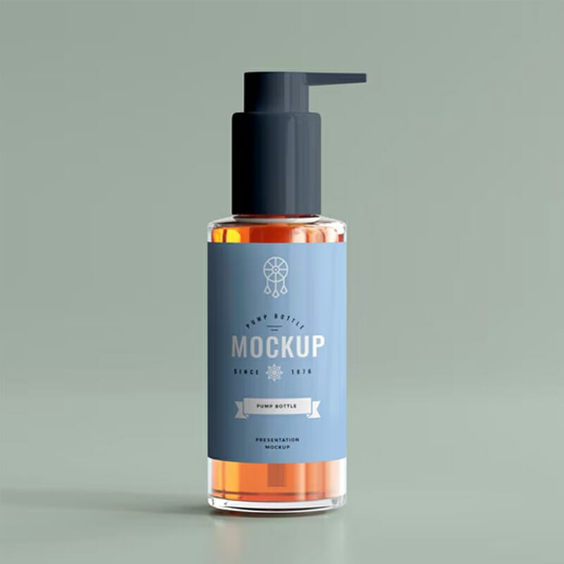 Hand Sanitizer Spray Mockup