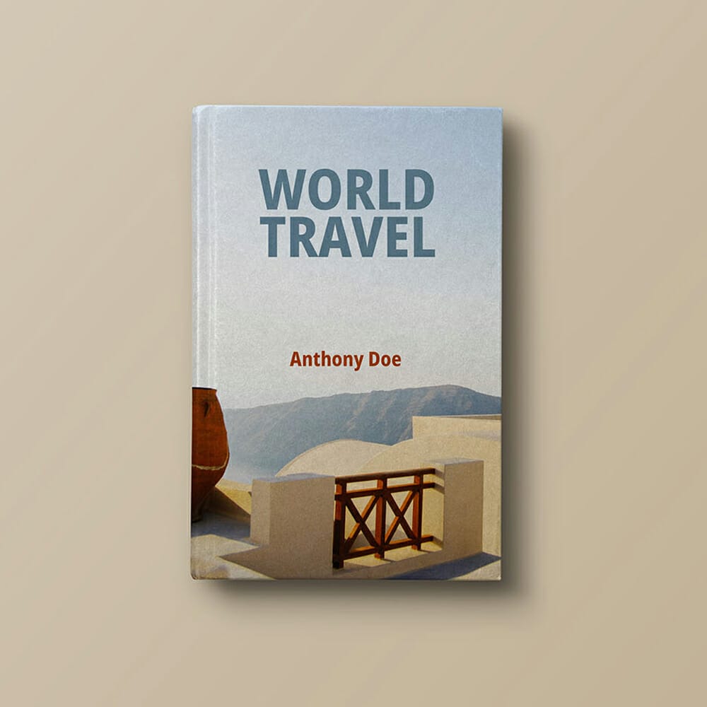 Hardcover Book Mockup Template