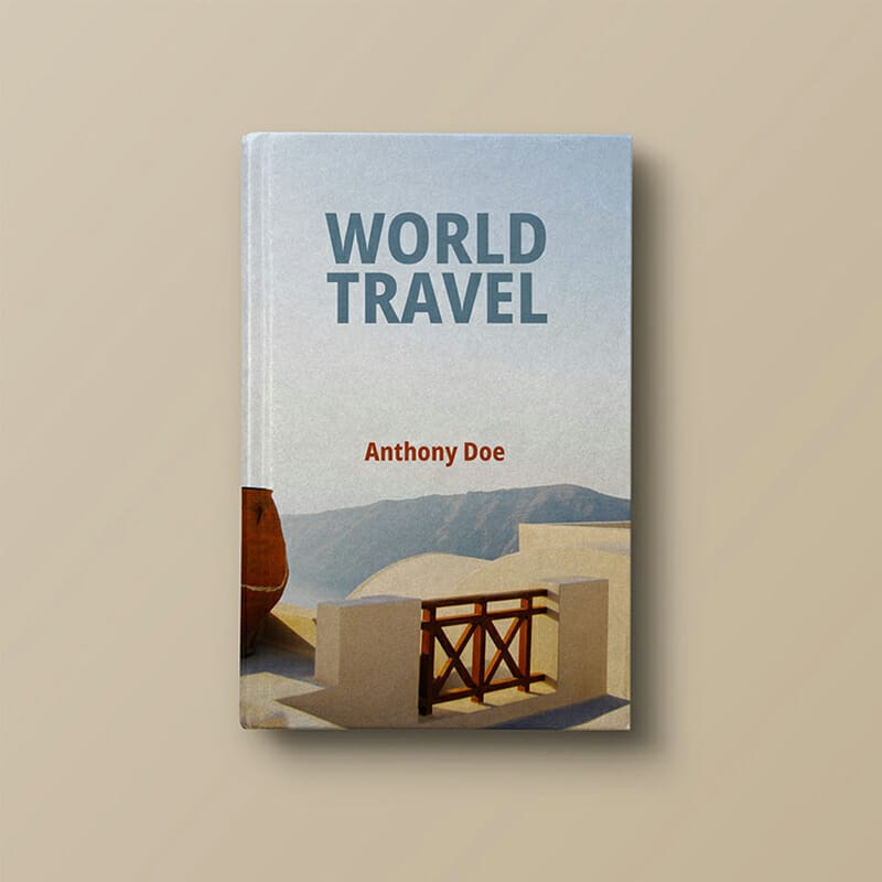 Hardcover Book Mockup Template