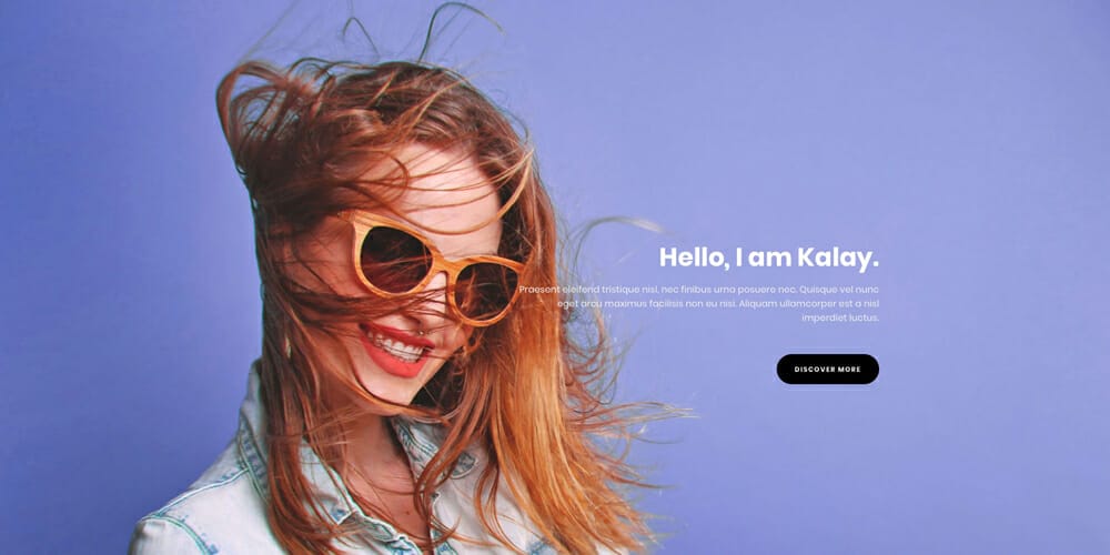 Free Bootstrap Portfolio Templates 29 Kalay